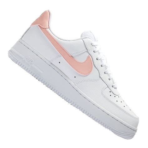 nike damenschuhe weiß mit rosa blitz|Nike – Air Force 1 – Sneaker in Weiß und Rosa .